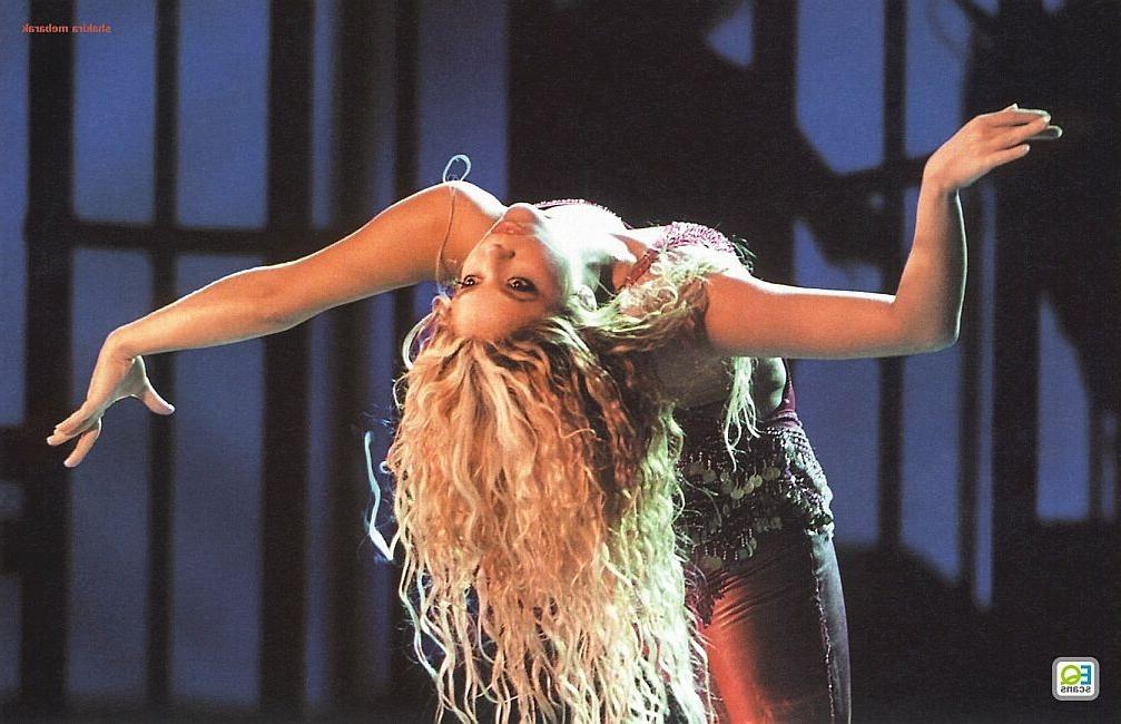15P latin sensation Shakira thong bikini and see thru shots