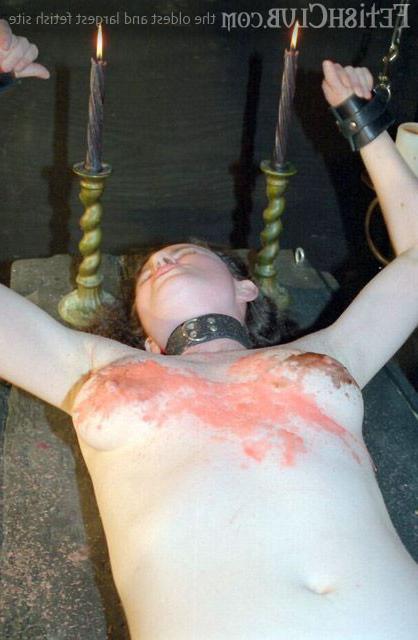 15P Bound Babe Gets Hot Wax Dripped On Her Quivering Body