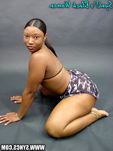 14P Pretty thick ass cashmere's big black ghetto booty