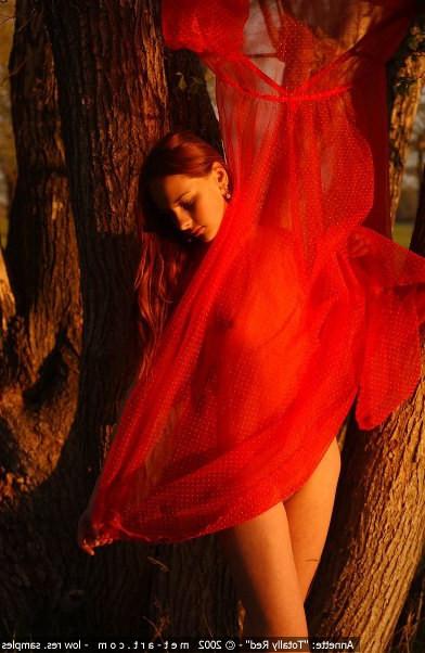 15P Beautiful redhead teen babe posing nude
