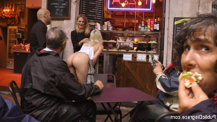 13P Mona Wales has found another loose slut that wants to be publicly humiliated. Th