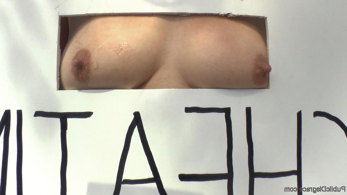 20P Unfaithful slut paraded naked through the streets where husband's coworkers shop