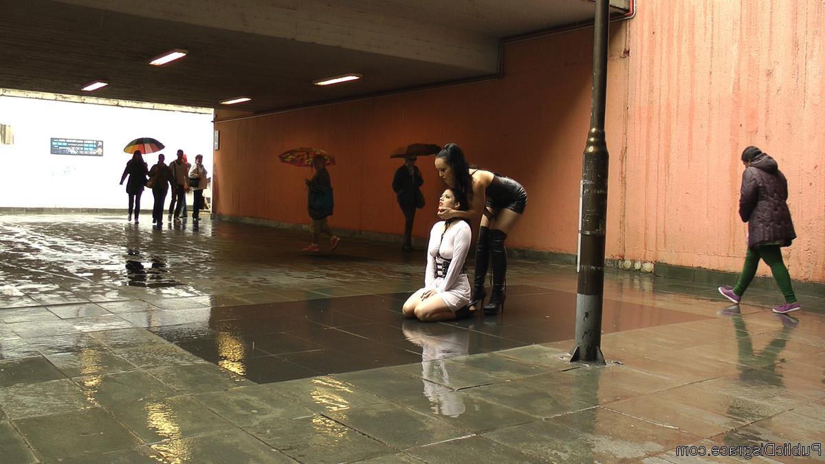 20P Longtime PD Fan and public whore Lucia Love is greedy to be used on Public Disgr