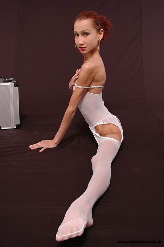 15P beautiful skinny ballerina Ira flexibility