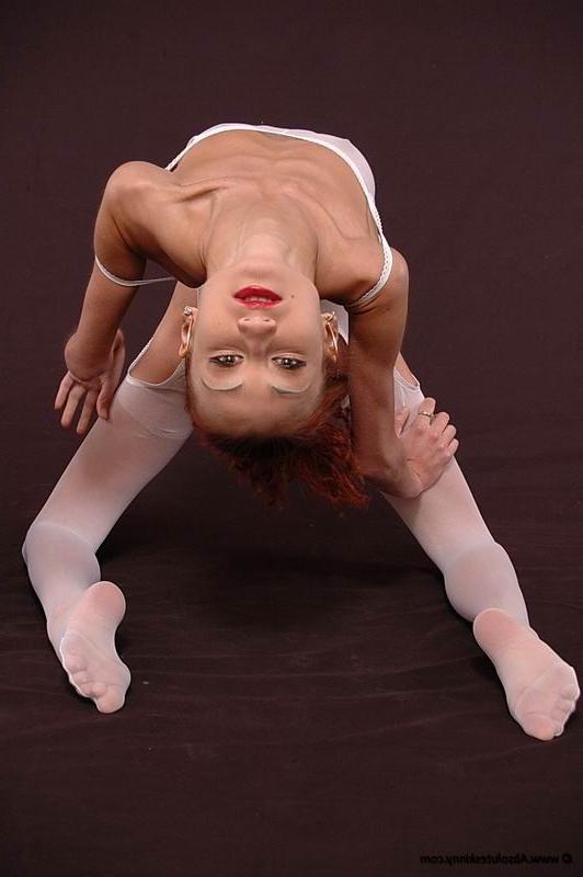 15P beautiful skinny ballerina Ira flexibility