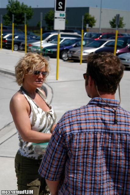 14P Sexy blonde milf with tan lines getting some hunter cock