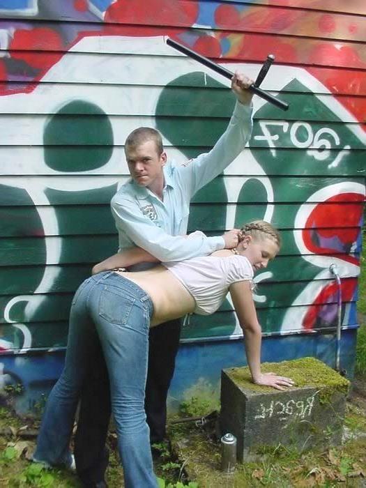 15P Innocent sexy victim of mad policeman