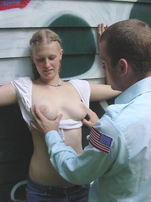 15P Innocent sexy victim of mad policeman