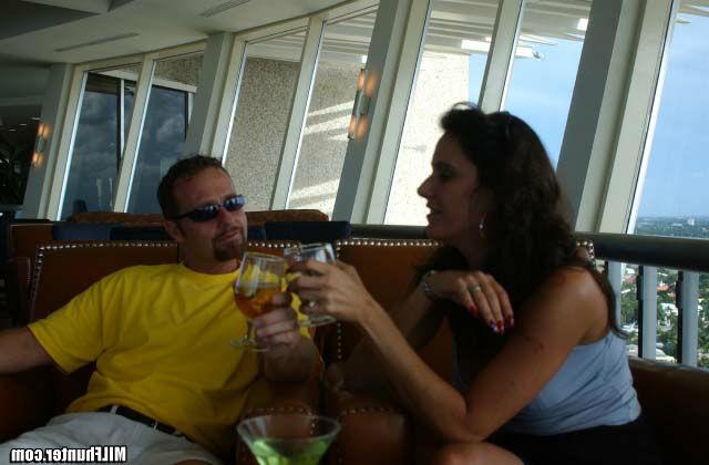 12P Tanned and tasty milf gets her mouth filled with cock