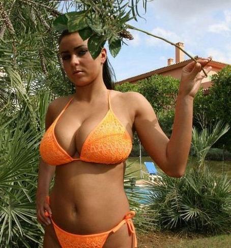 12P Sexy Polish centerfold Ewa Sonnet shows her big boobs