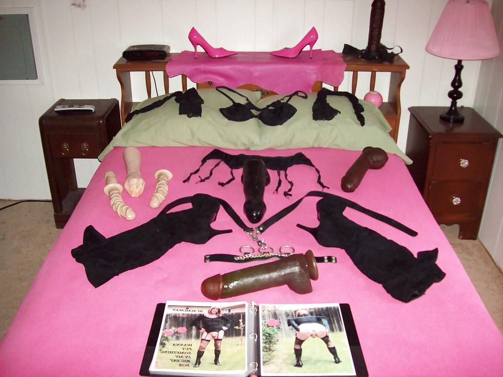 25P THREE DILDO FUCK PIG SISSY FAGGOT MICHELLE