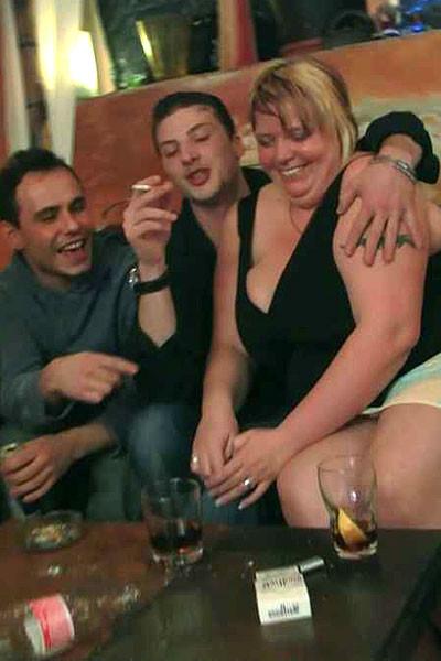 12P The horny BBW chicks are eager for fucking and the guys deliver hard banging for