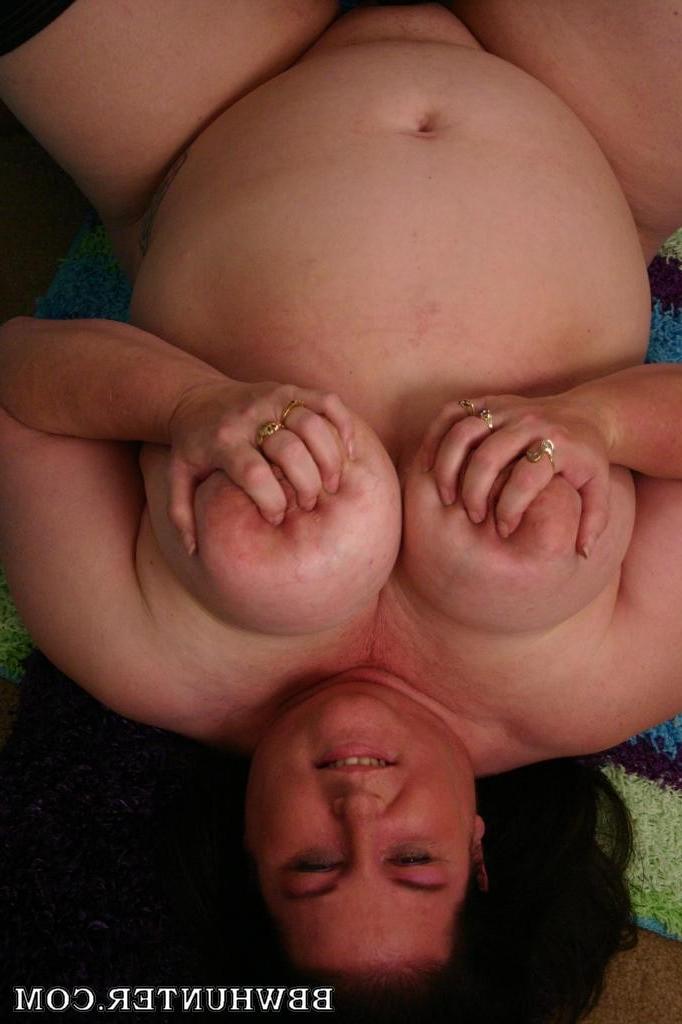 12P Experienced BBW babe Sassy jams a huge black dick between her tits and humps it 