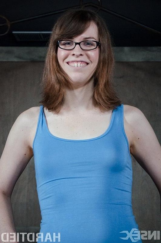 15P Blossom teen brunette is bound in rope her cherrie vibrated to 
