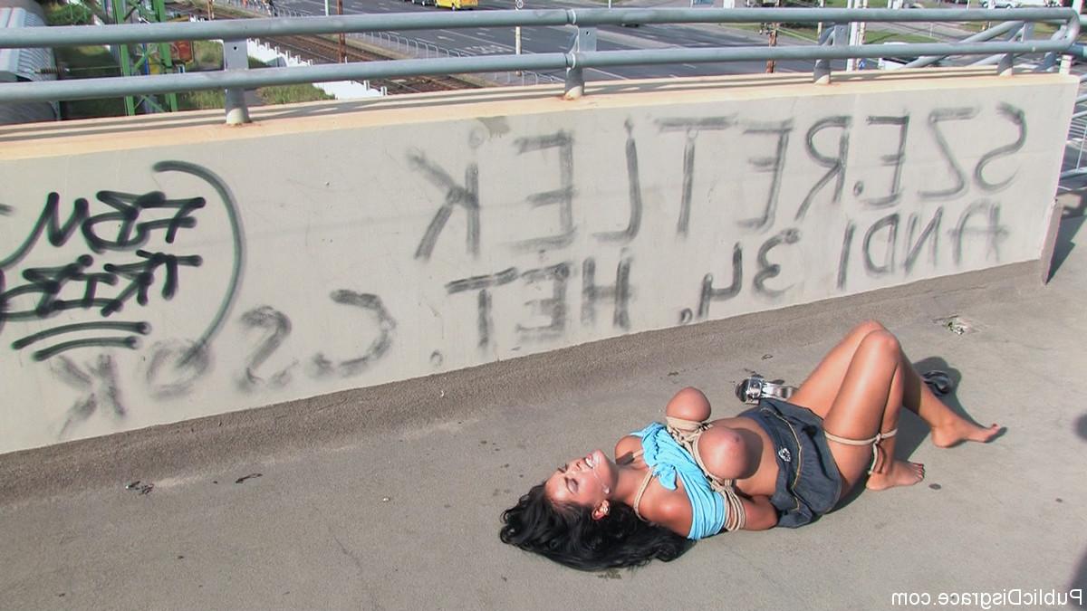 20P Black Yasmin is a beautiful Romanian girl with HUGE natural tits. She had never 