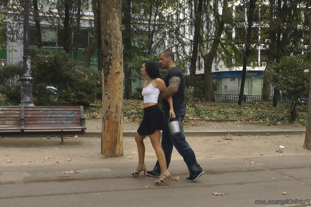 20P Spanish sweetheart Pamela Sanchez gets paraded around for all to see- Her skirt 