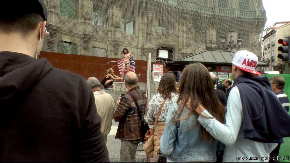 20P Juliette March is an embarrassment to the USA. This slutty loser tourist with he