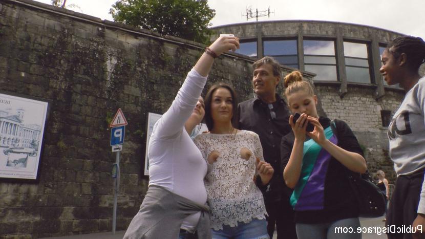 15P 18 year old begs for cum as she is fucked before a crowd of men!