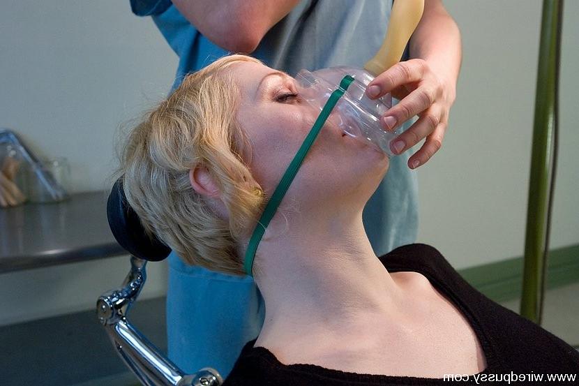 15P Blonde bound sabina gets wired forced to satisfy Mistress oraly