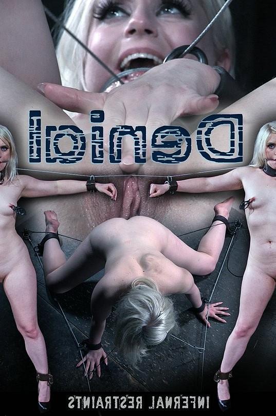 15P Dresden high heels blonde is rope bound for orgasm denial