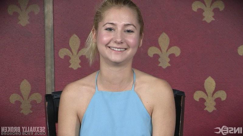 16P Odette Delacroix high heels blonde is bound for deep throat by k