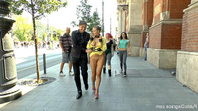 23P Candy Alexa busty blonde public bound and exposed sucking cock i