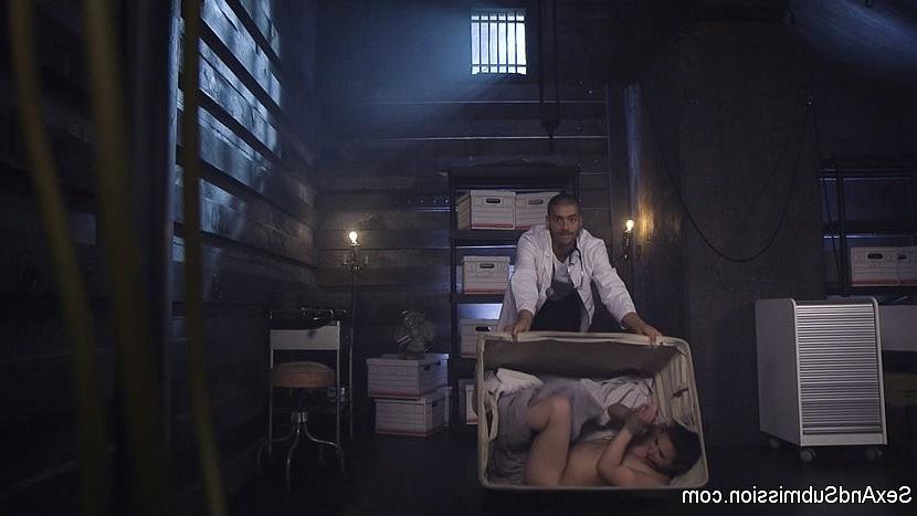 18P Casey Calvert kinky doctor is rope bound and fucked in mouth and