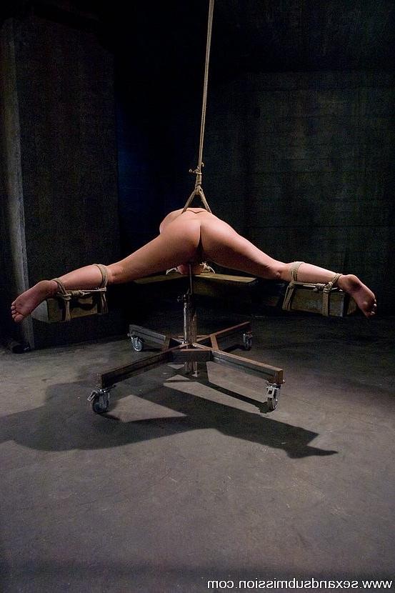 15P Nikki Grind gaged and rope bound doggystyle fucked by male dom