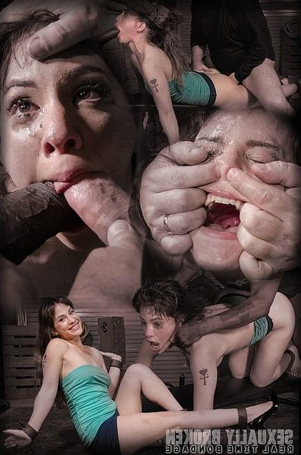 16P Devilynne brunette is bound and double fucked by two maledoms
