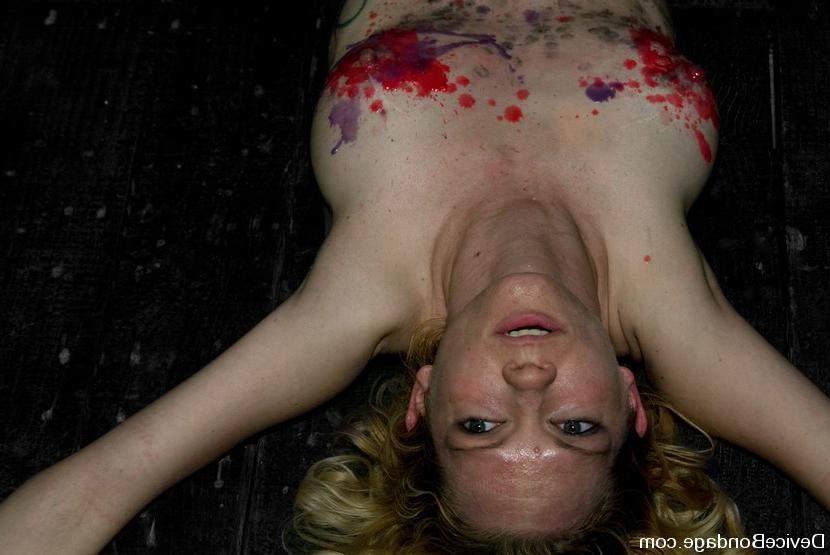 15P Trina Michaels and Rain Degre bound in torture with some toys