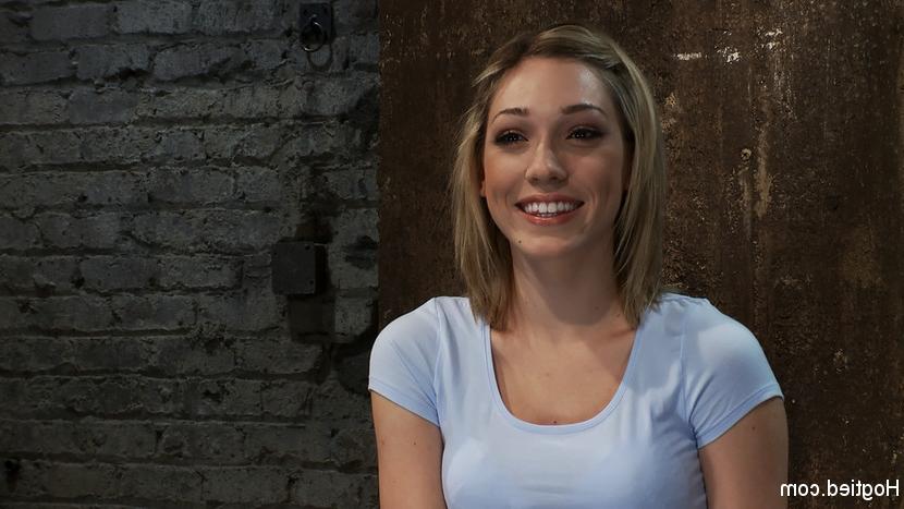 15P Lily LaBeau tall leggy blonde is bound and spread made to cum