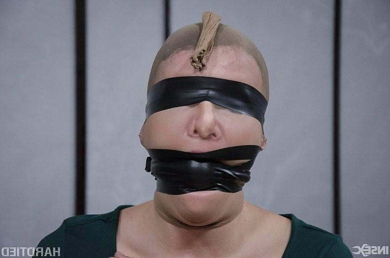 15P Kel Bowie is bound in rope her naked body spanked red