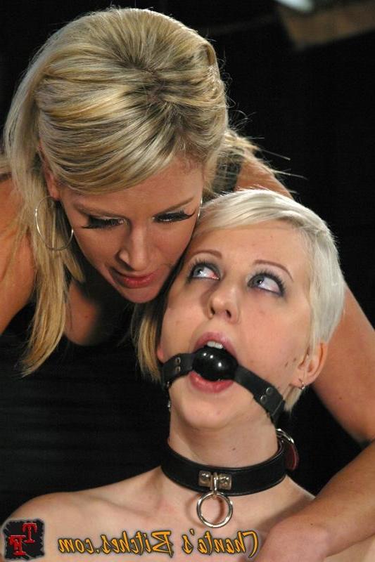 18P Mistress Audrey Leigh dominates and strapons bound Cherry Torn