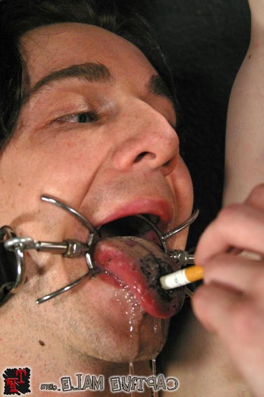 18P Mistress Harmony Rose with bound CBT slave for strapon fucking