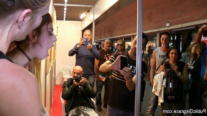 23P Rena Reindeer public humiliatd and rope bound fucked at european