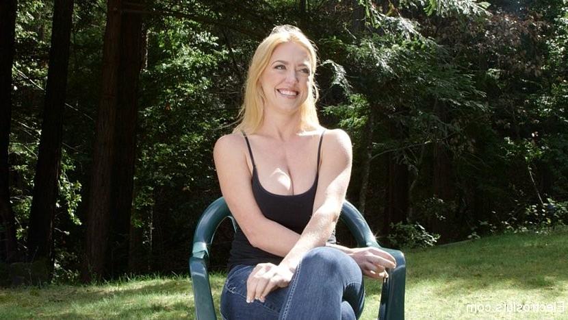22P Sharon Darling bound in the woods and electro toyed by lezdom Ma