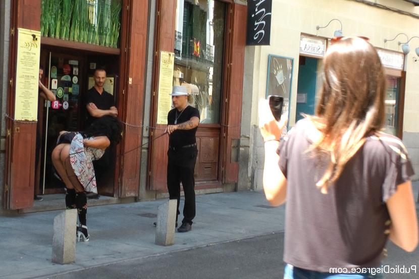 15P Dunia returns to the streets for public sex and humiliation!