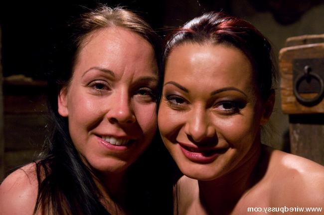 14P Julie Night is bound and zapped by evil mistress Sandra Romain