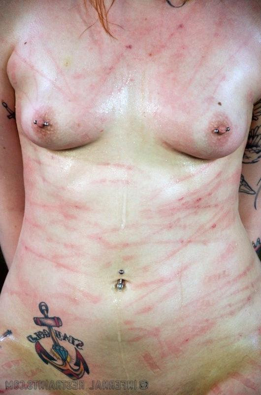 16P Mollie Rose is bound in chains and put on a sybian machine