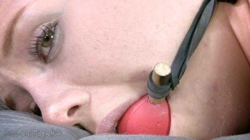 16P Tracey Sweet bound beautiful blonde is electro toyed to orgasm
