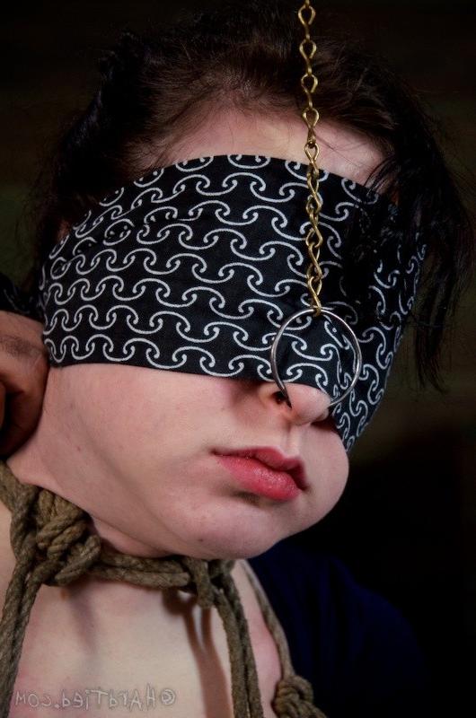 16P Dixon Mason is bound in rope her pussy toyed for orgasm