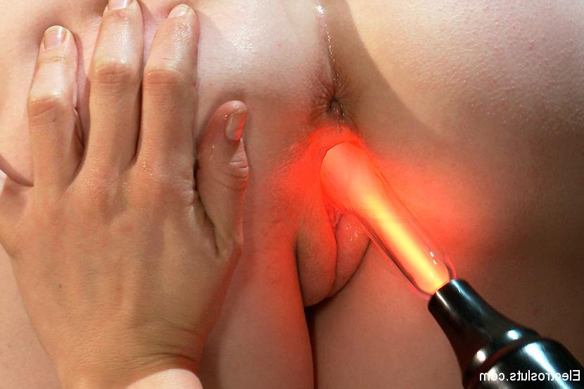15P Annabelle Lee bound straponed and electro toyed