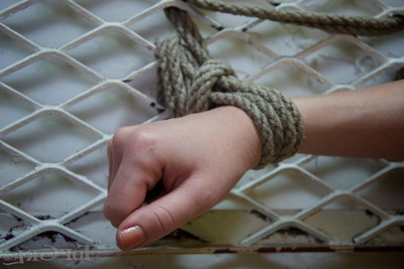 12P Odette Delacroix is rope bound and humiliated to breaking point by lezdoms