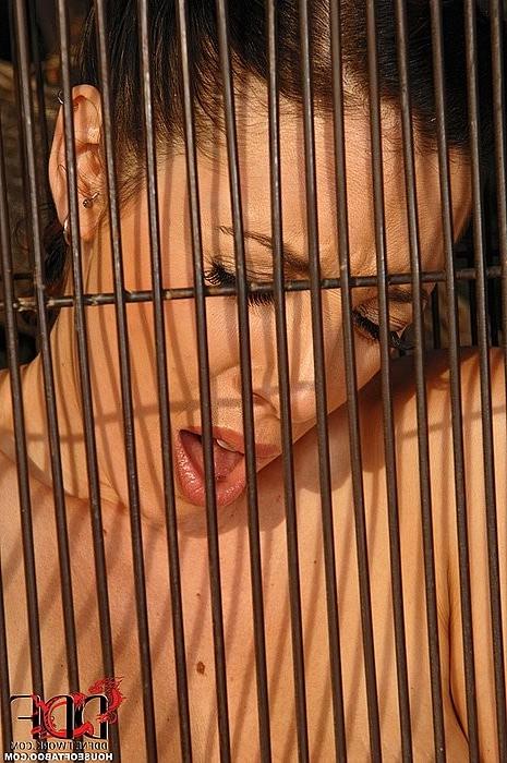16P Sensual Jane lezdom in latex spanks bound girl Jelena Jensen