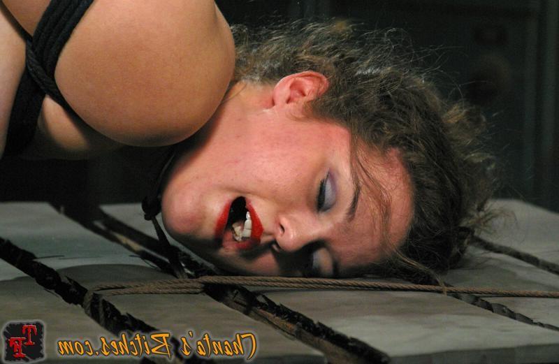 18P Bound Charlotte Vale is tormented and straponed by her Mistress
