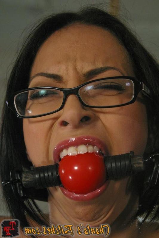 18P Innocent Veronica Jett gaged bound spanked and orgasm tortured