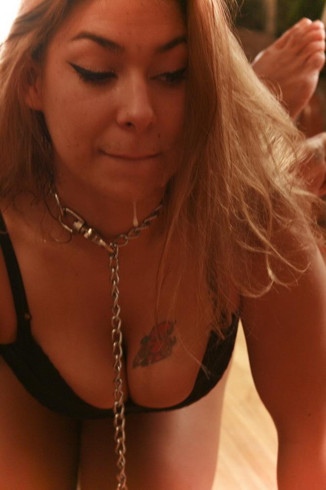 16P This slave performs a most important function, sucking cock and swallowing an in