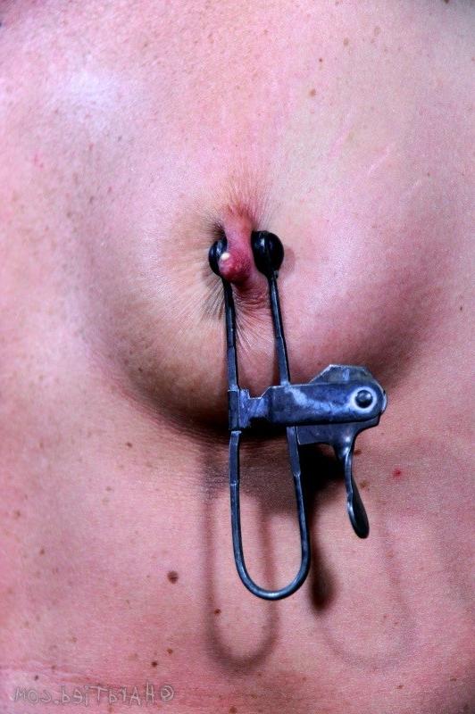 16P Cici Rhodes gets her naked bound body toyed in dark dungeon