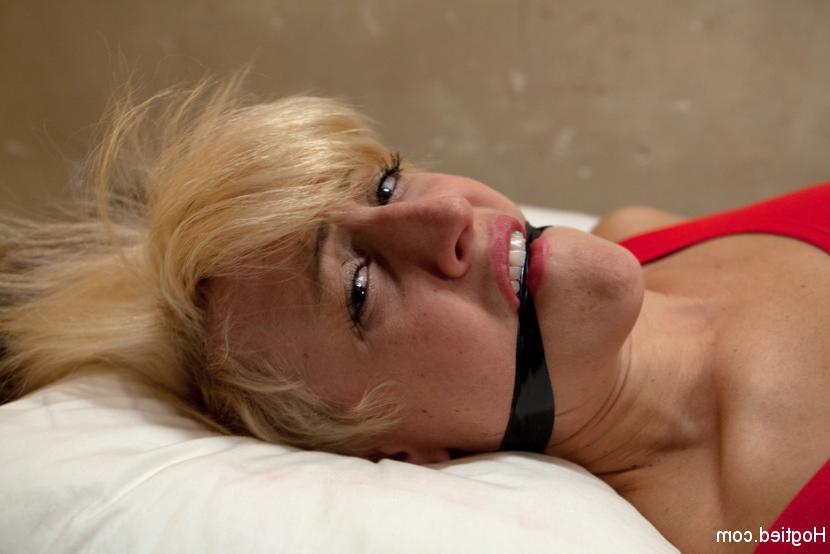 15P Rich blond captured and bound with tape.  Taken  abused, stripped, groped,  fuck