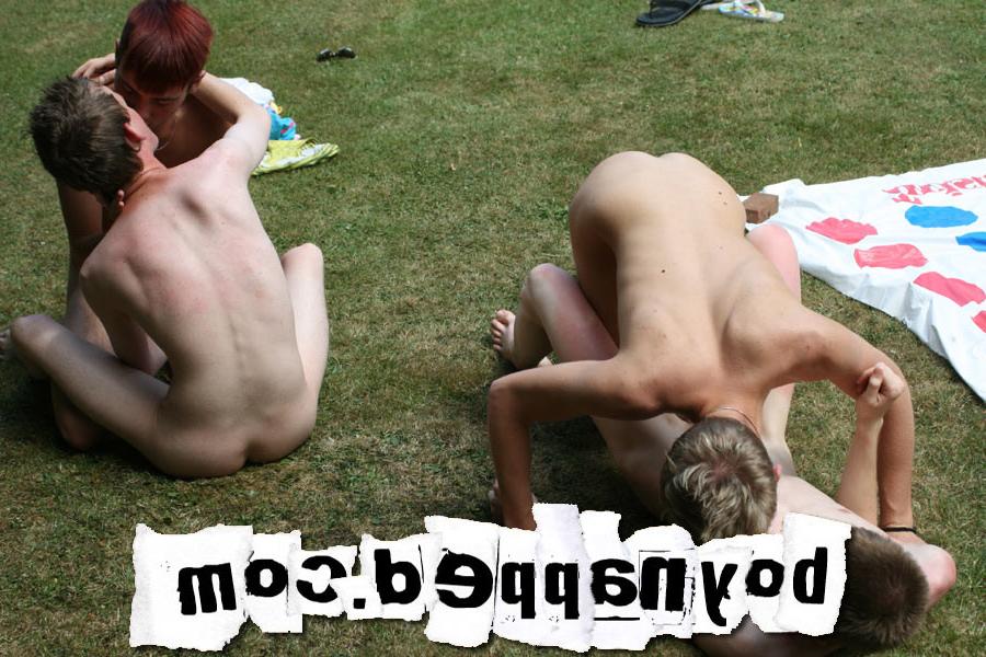 15P Oliver and Cory are best mates who, in the privacy of their back garden, ...